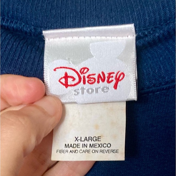 Vintage 90s Disney Tinker Bell Graphic Crewneck Sweatshirt XL - Picture 4 of 12